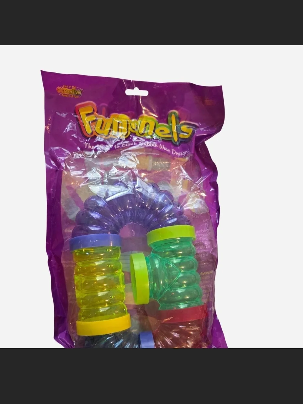 Colorful Plastic Hamster Tunnel Set 7 Pc